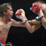 Edwin Valero on his way to a knock out victory over Mexican Antonio DeMarco in F