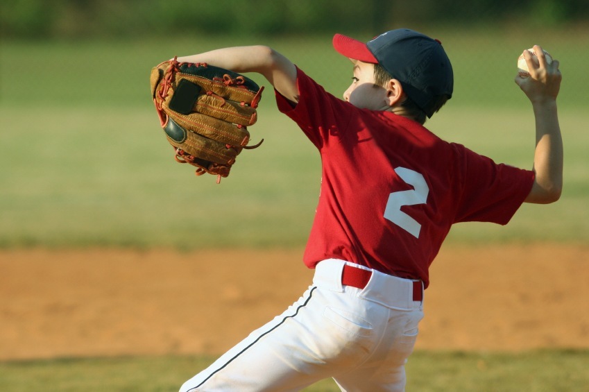 little league pitcher