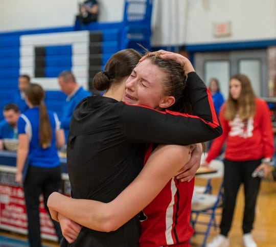 Derevjanik has created a strong culture of peer support in the Bound Brook High girls basketball program. Alexander Lewis / MyCentralJersey / USA TODAY Sports Network