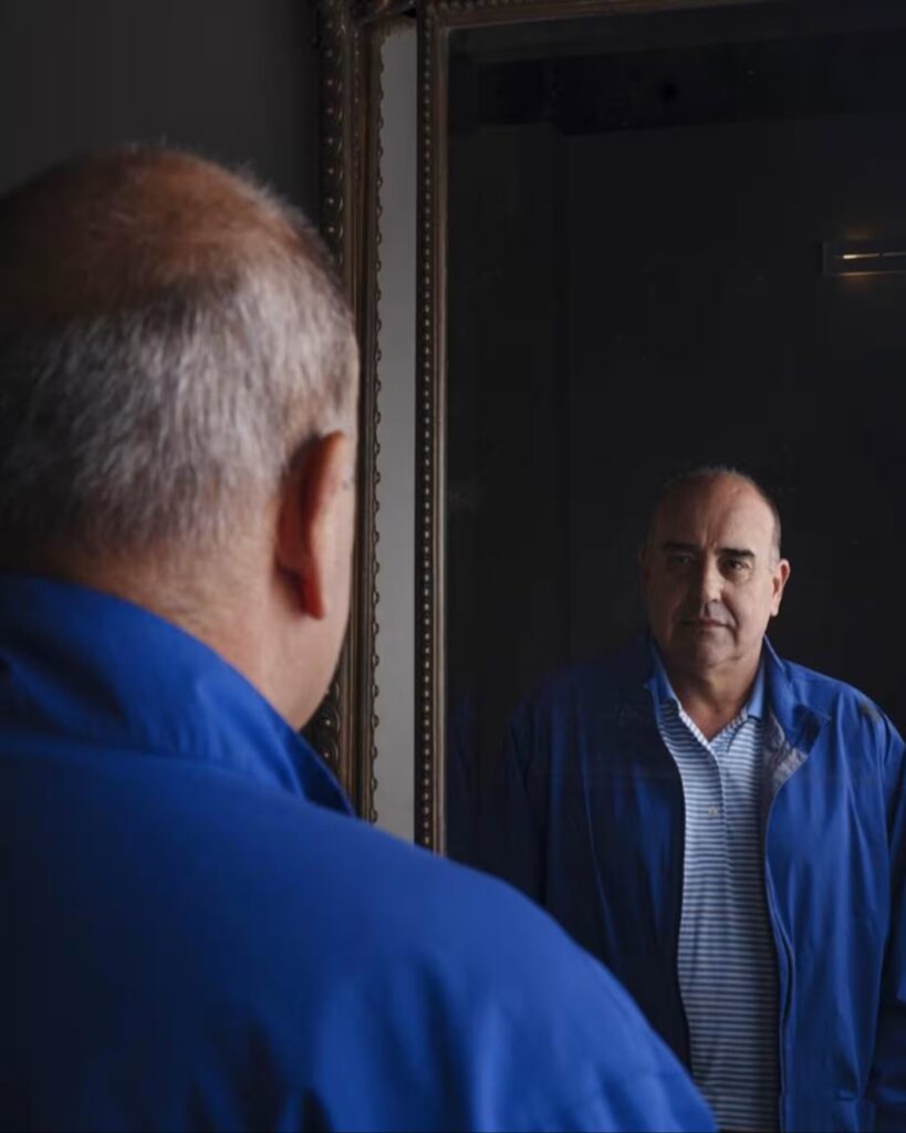 Angel Cabrera, photographed on Oct. 3, 2023, at El Terron Golf Club in Mendiolaza, Argentina. (Photo by Irina Werning)